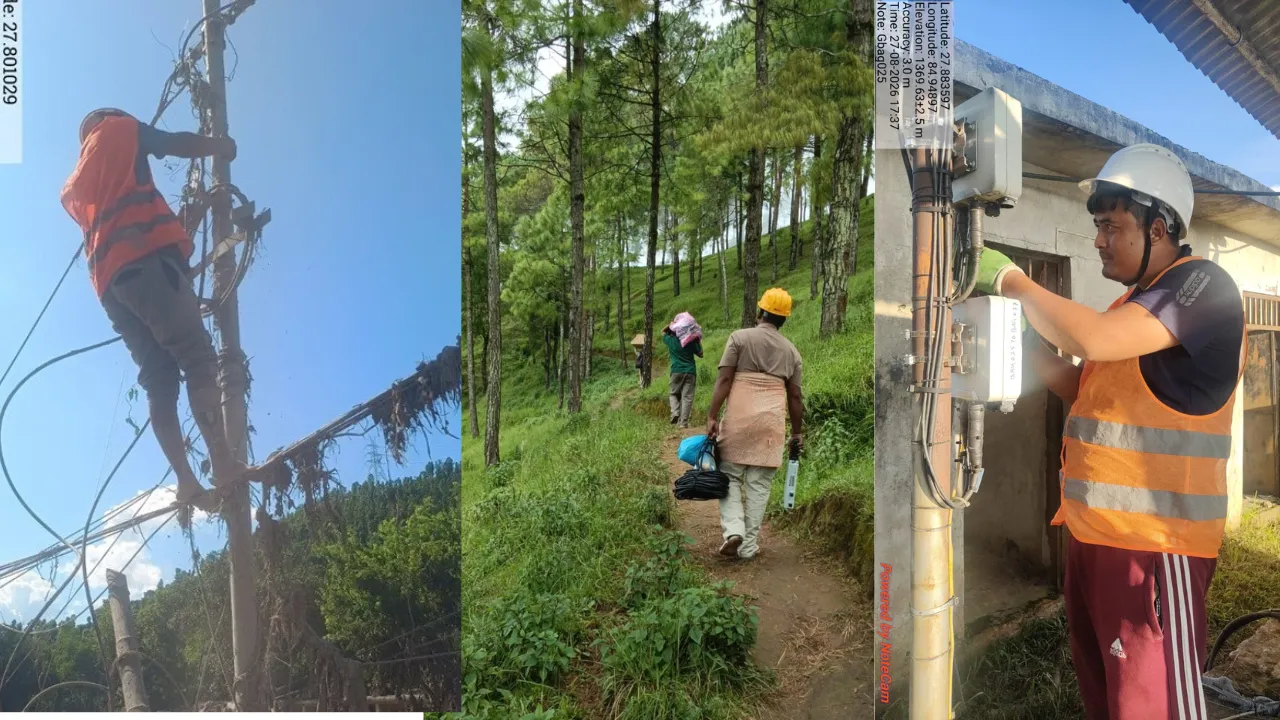 बाढी प्रभावित तीन जिल्लाका १४ मोबाइल टावर पुनः सञ्चालनमा आएका छन् : एनसेल